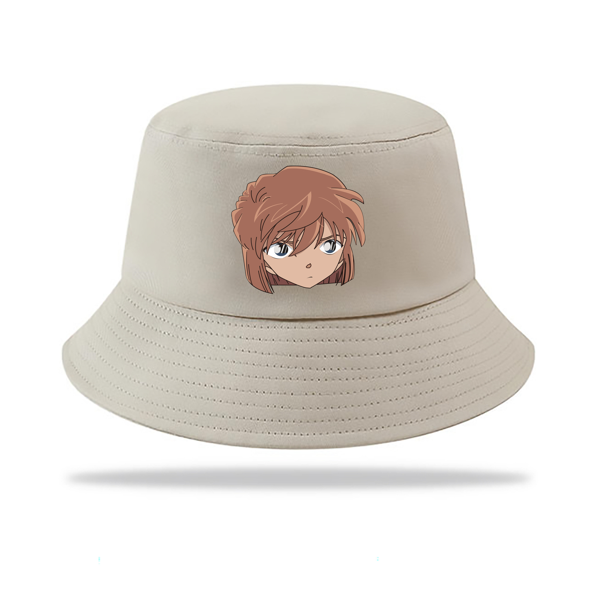 （画像用） 名探偵コナン 灰原 哀 はいばら あい Detective Conan Anita Hailey、Vi Graythorn Haibara Ai アウトドア日除けバケットハット